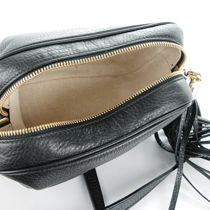 Gucci Pebbled Calfskin Small Soho Disco Bag Black 5 of 7