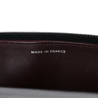 Chanel Lambskin Quilted Wallet On Chain WOC Black 7 of 16