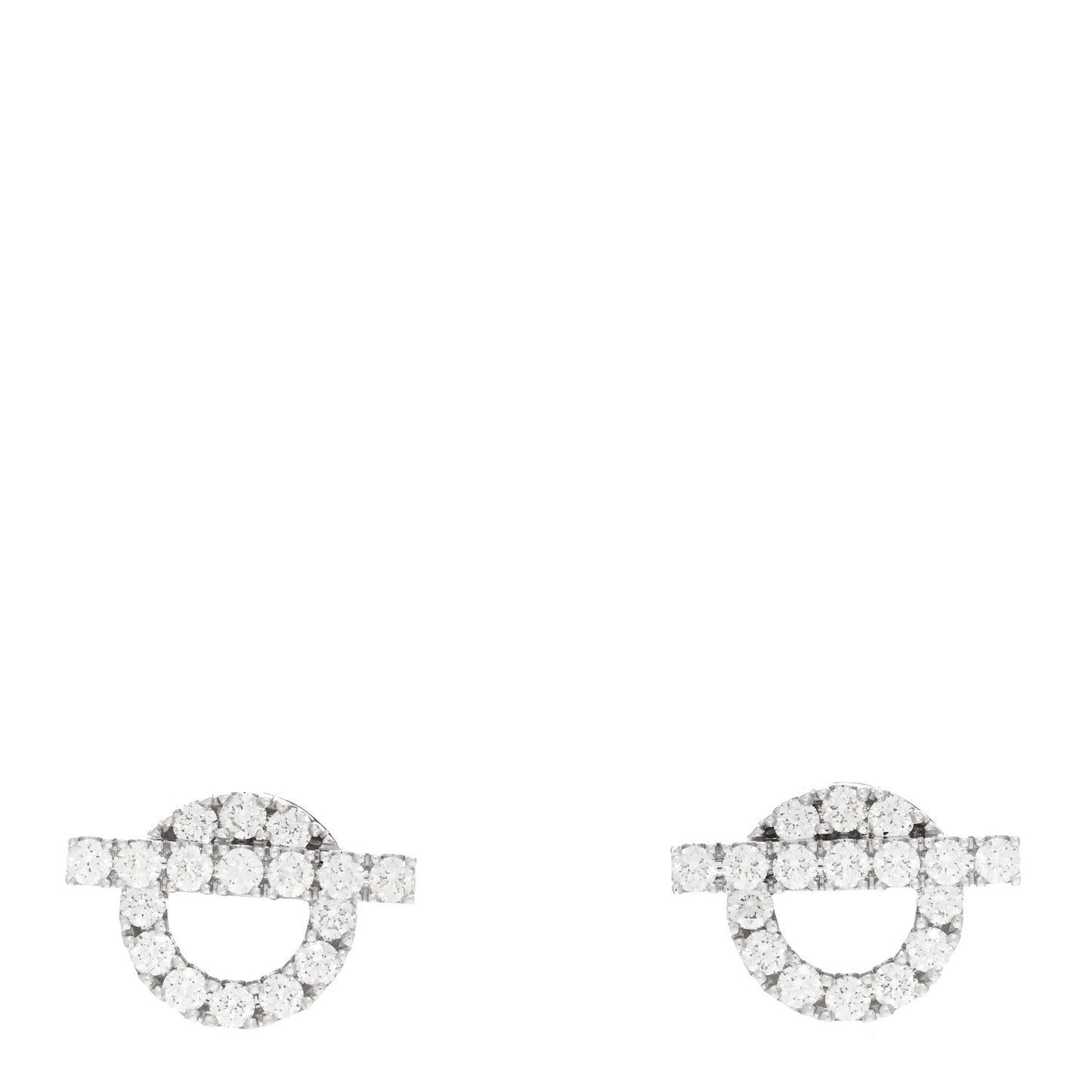 18K White Gold Diamond Finesse Earrings