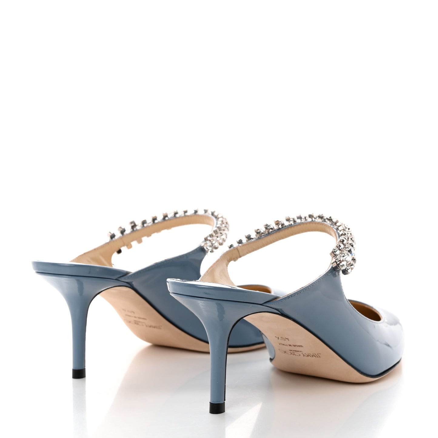 Patent Crystal Bing 65 Pumps 40.5 Blue