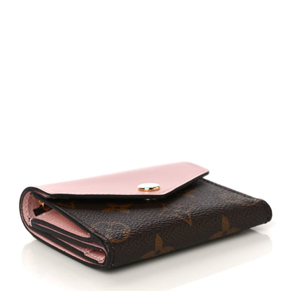 Louis Vuitton Monogram Zoe Wallet Rose Ballerine 4 of 10