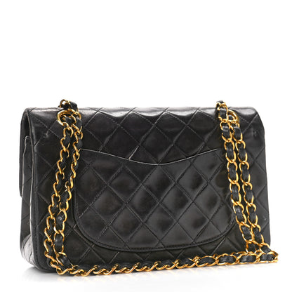 Chanel Lambskin Quilted Small Double Flap Black 3 of 12
