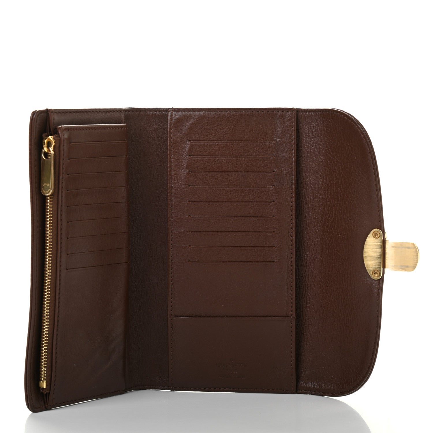 Louis Vuitton Mahina Amelia Wallet Acajou 5 of 14