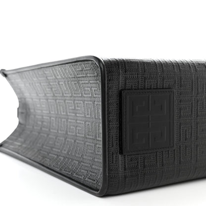 Givenchy 4G Coated Canvas Logo Medium G-Tote Black 9 of 10