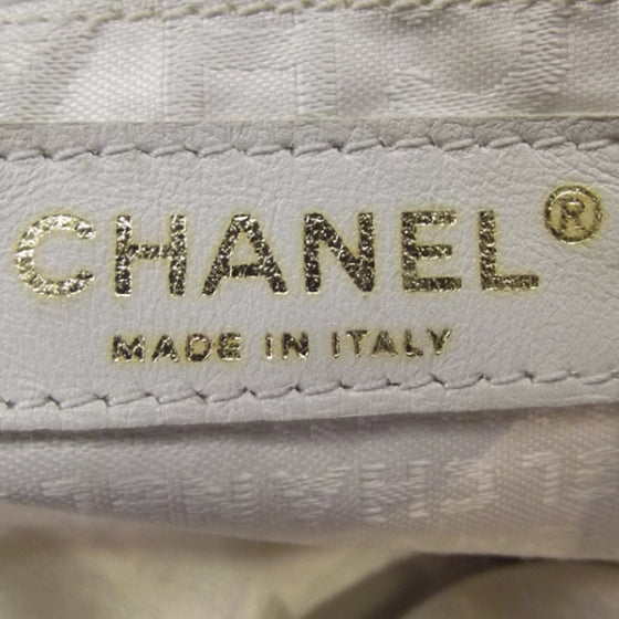 Chanel Lambskin Coco Ball Fold Over Bag Ivory 11 of 12