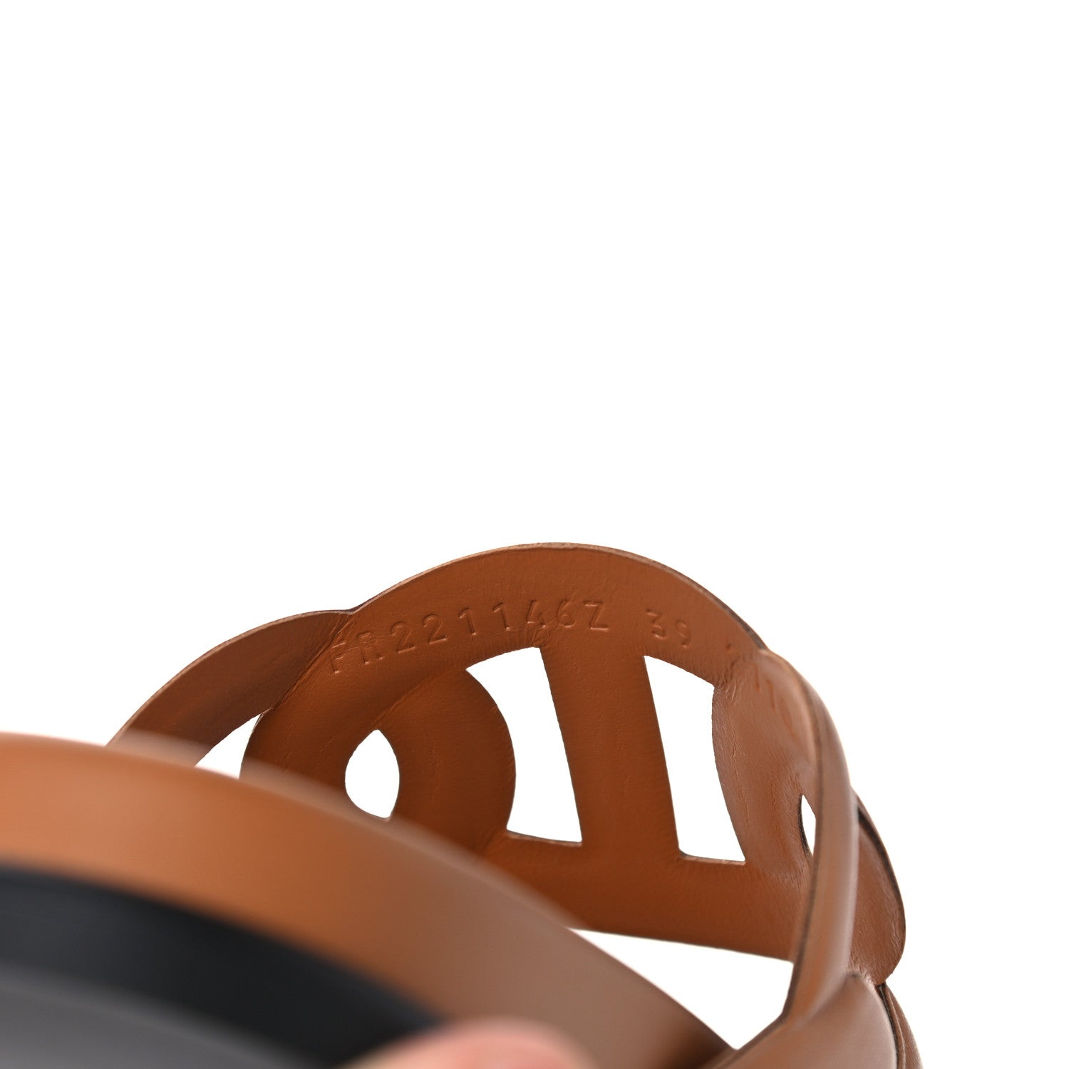 Hermes Nappa Extra Sandals 39 Naturel 8 of 9