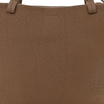 The Row Matte Grained Calfskin Small Park Tote Brown 7 of 9