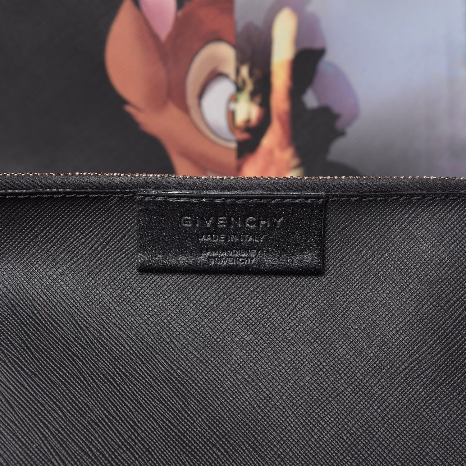 Givenchy Textured Coated Canvas Bambi Print Large Antigona Tote Black 22 of 23