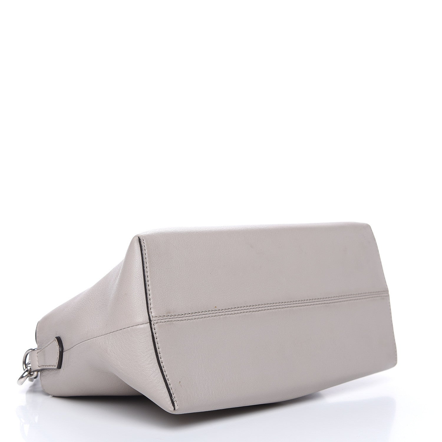 Fendi Vitello Dolce 4 Color Medium By The Way Boston Bag Grigio Polvere Emerald Multicolor 4 of 15