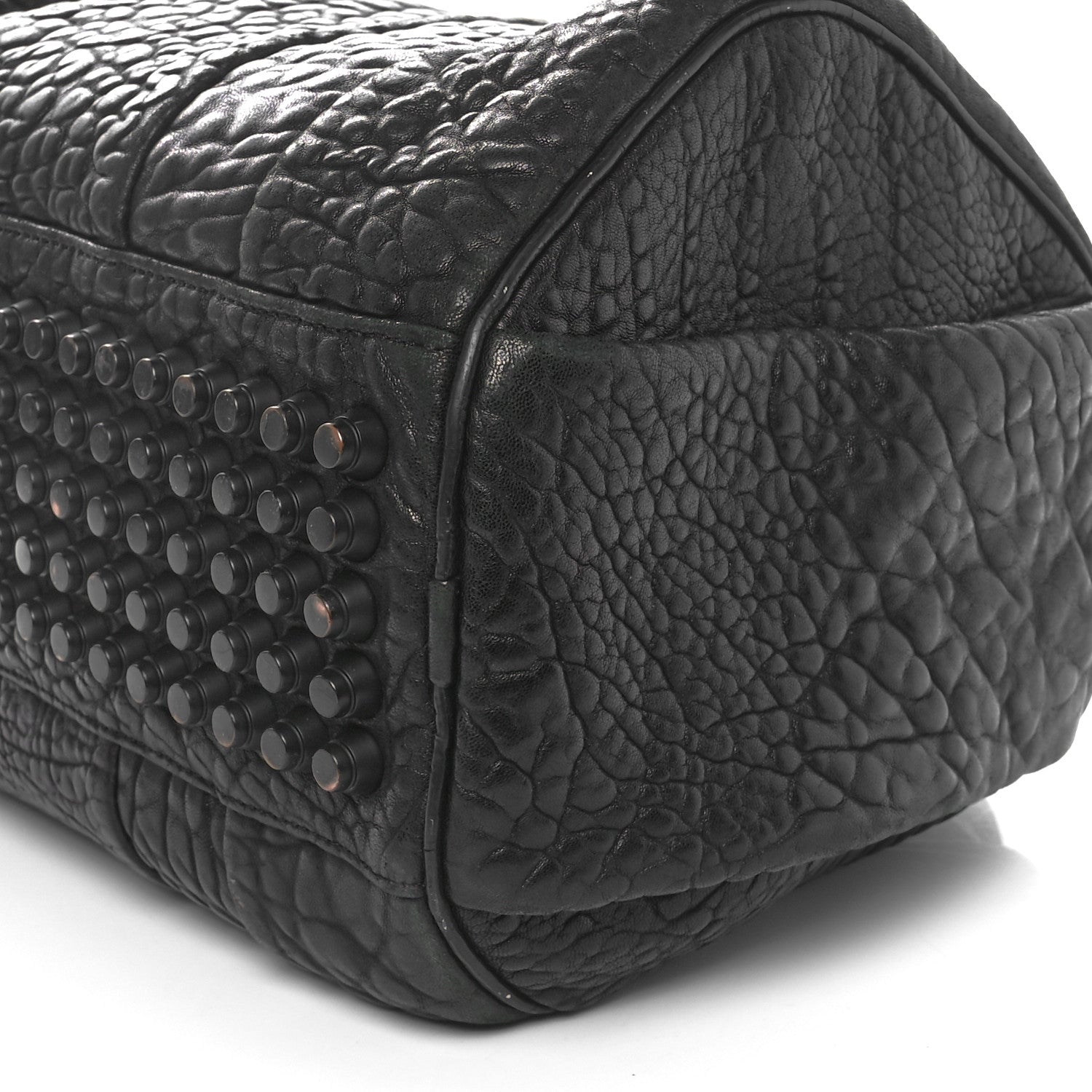 Alexander Wang Pebbled Lambskin Rockie Black Matte Black Hardware 9 of 9