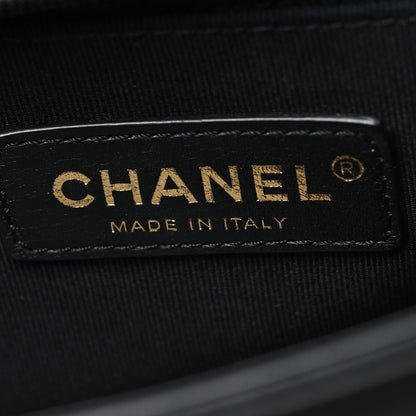 Chanel Lambskin Quilted New Medium Boy Flap Black 6 of 10