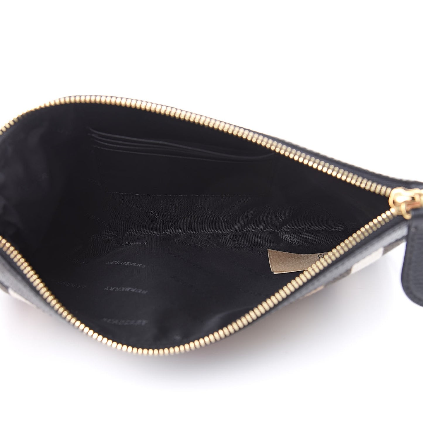 House Check Derby Peyton Crossbody Clutch Bag Black
