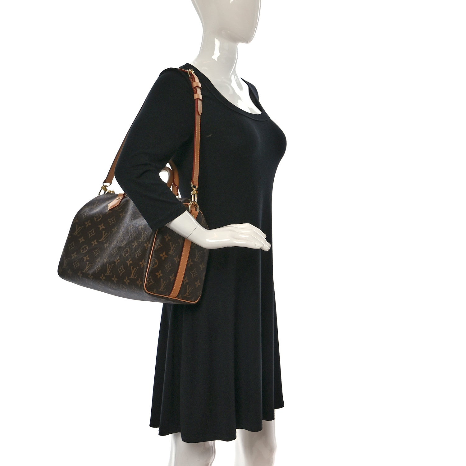 Louis Vuitton Monogram Speedy Bandouliere 30 2 of 8