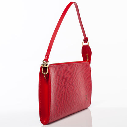 Louis Vuitton Epi Pochette Accessories 24 Bag Rouge 3 of 8