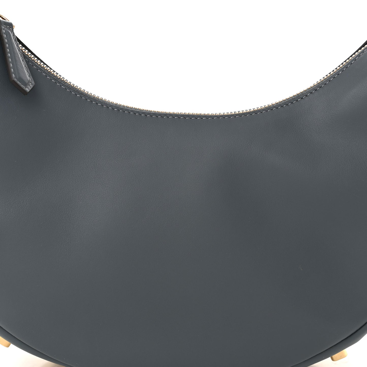 Vitello Grace Matte Small Fendigraphy Hobo Bag Tempesta