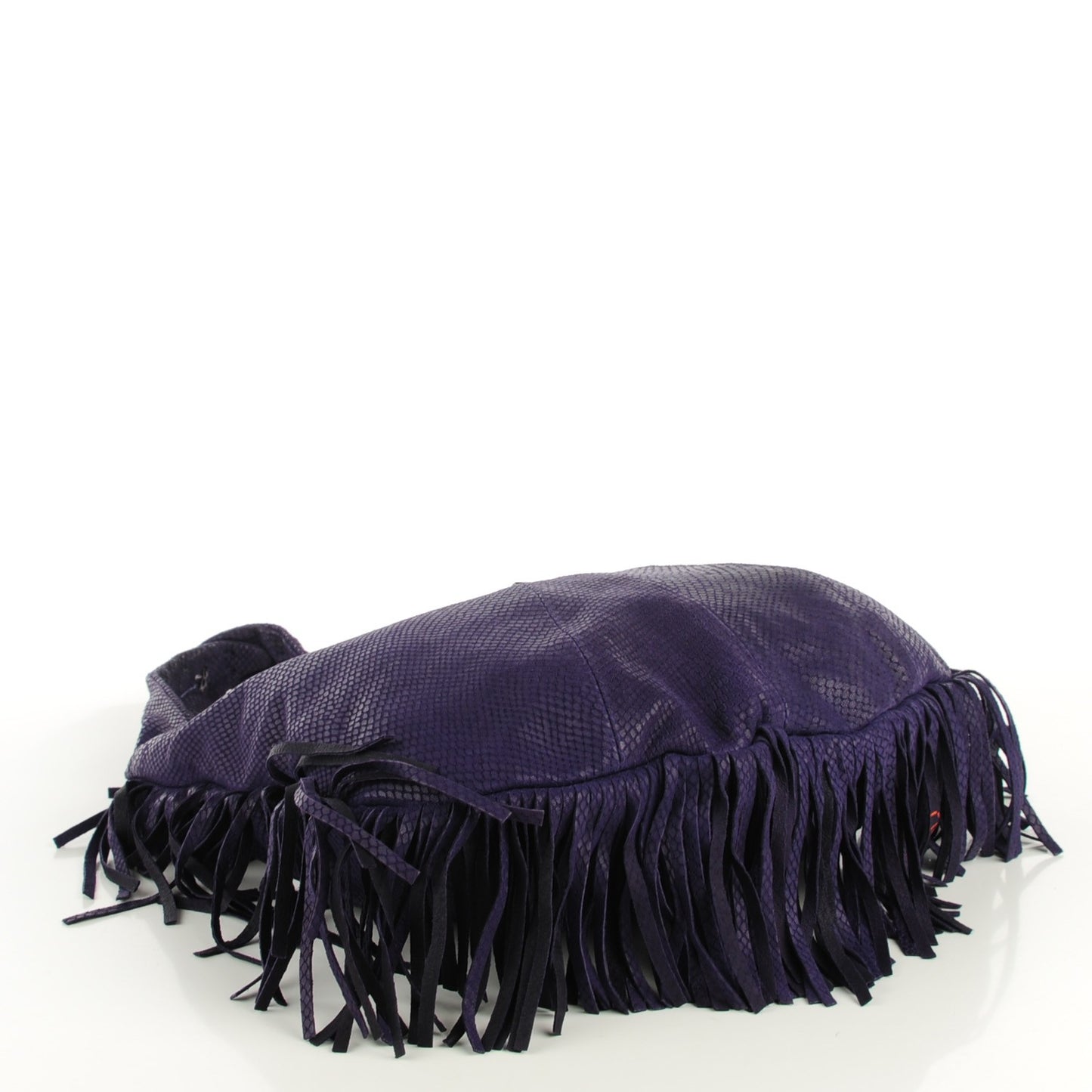 Elaphe Snakeskin Roxie Hobo Purple