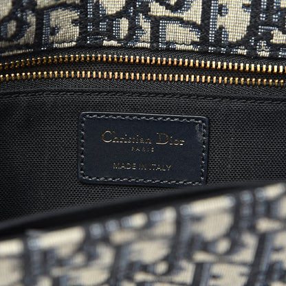 Christian Dior Oblique 30 Montaigne Flap Bag Blue 6 of 9