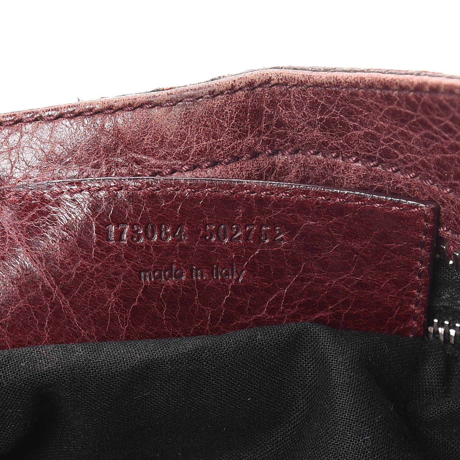 Balenciaga Agneau Giant 21 Silver Hardware City Dark Wine 7 of 20