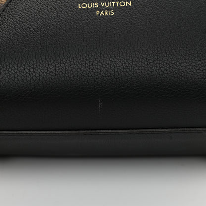 Louis Vuitton Calfskin Monogram Kimono Tote PM Black 13 of 15