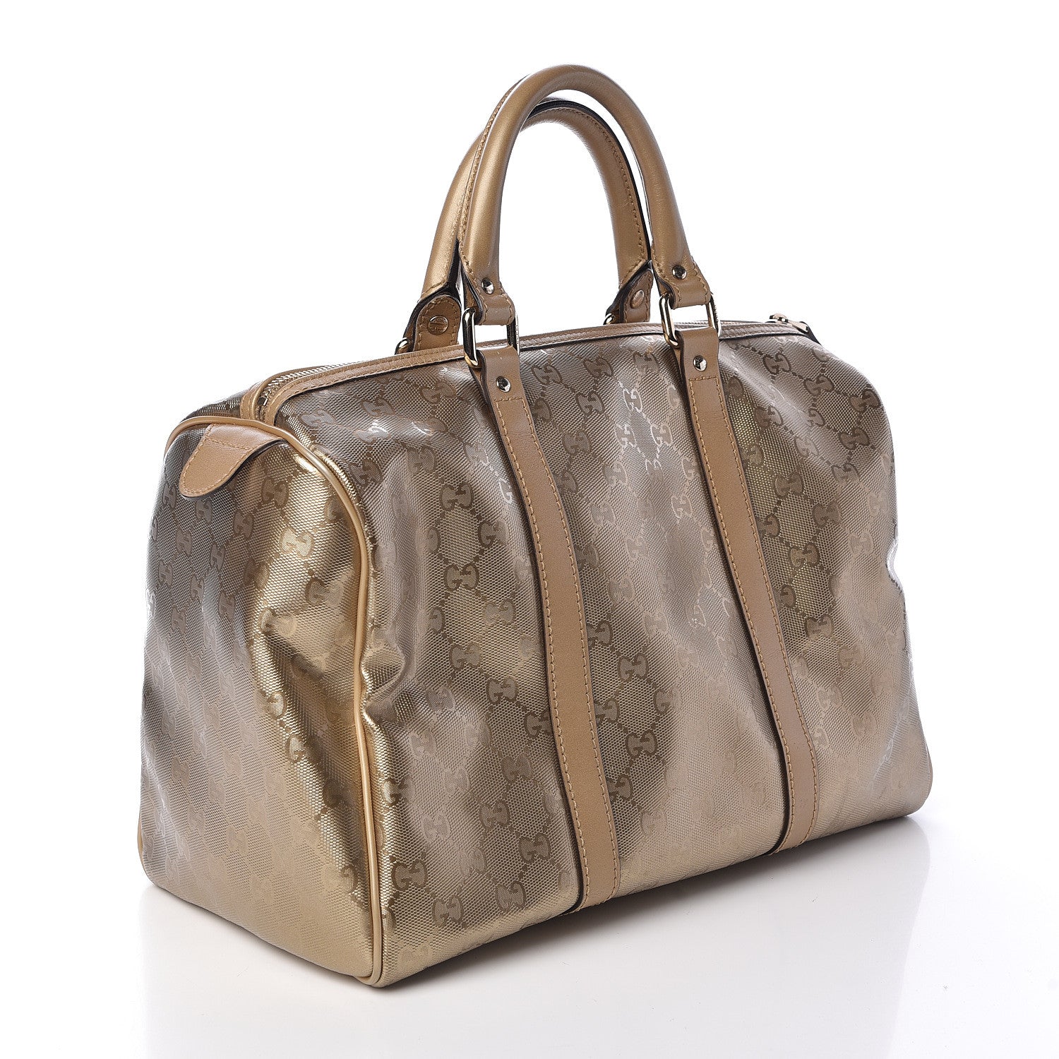 Gucci Imprime Monogram Medium Joy Boston Champagne 3 of 10