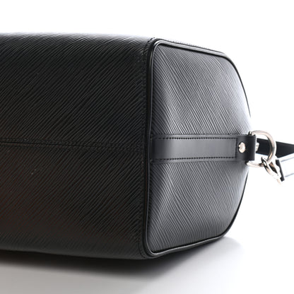 Louis Vuitton Epi Speedy Bandouliere 25 Black 8 of 8