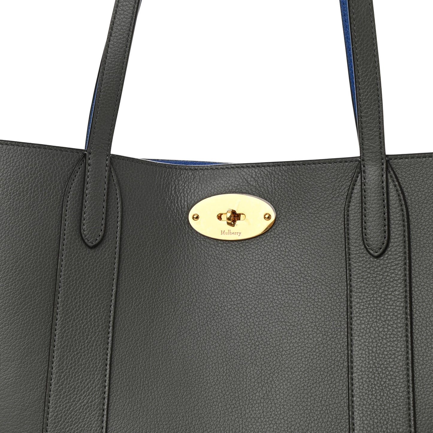 Small Classic Grain Bayswater Tote Charcoal