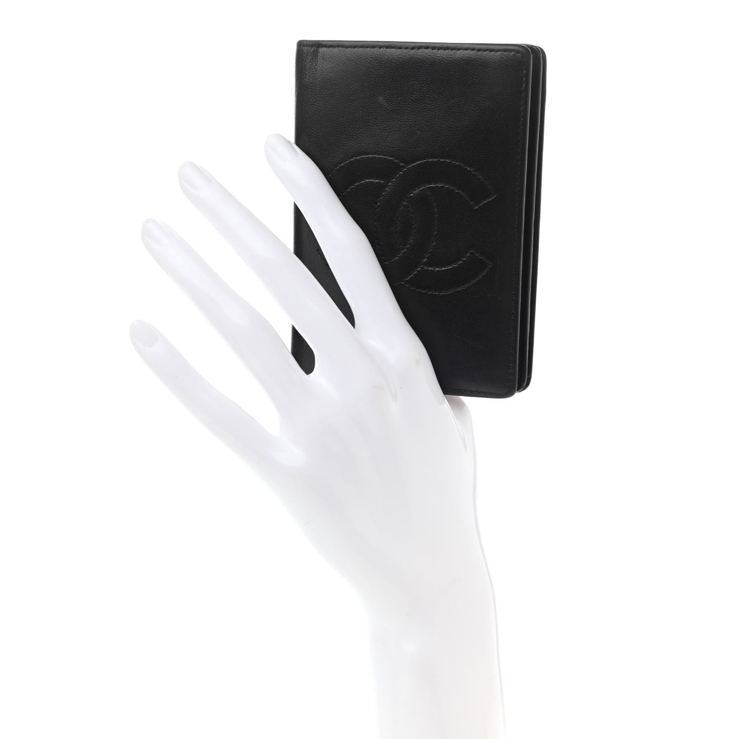 Lambskin Timeless CC Card Holder Wallet Black