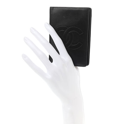 Chanel Lambskin Timeless CC Card Holder Wallet Black 2 of 10