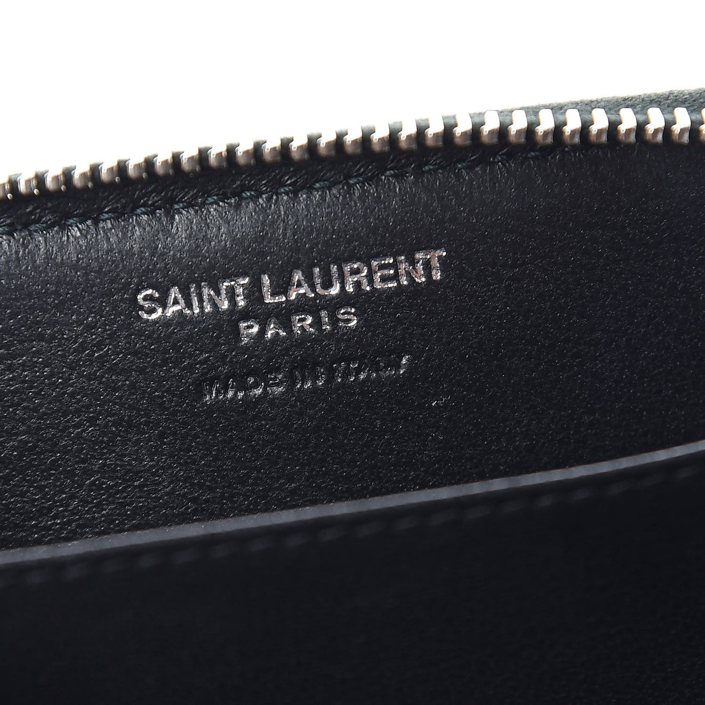 Lambskin Y Quilted Monogram LouLou Zip Coin Purse New Vert Fonce