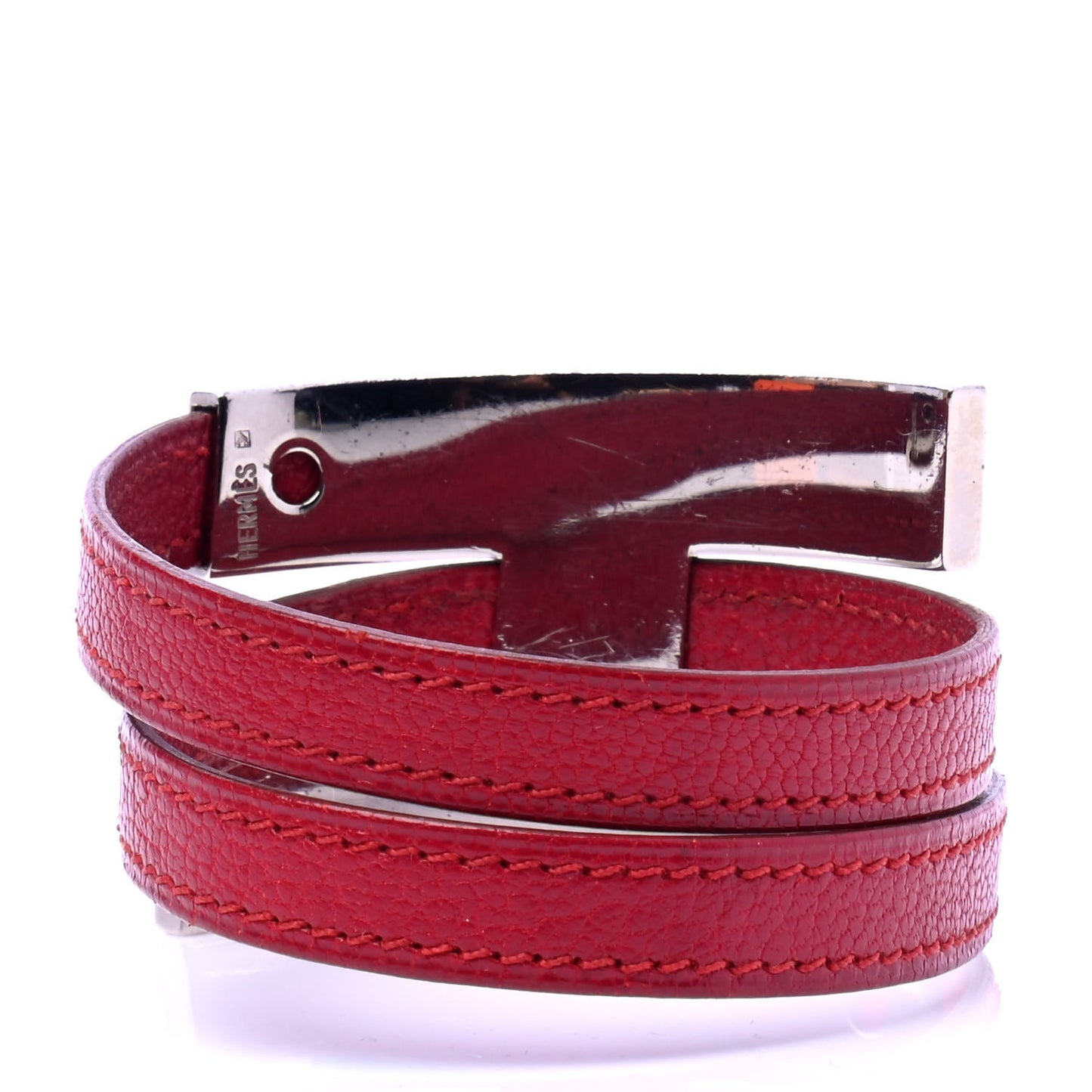 Chevre Mysore Pousse Pousse Bracelet Rouge Vif