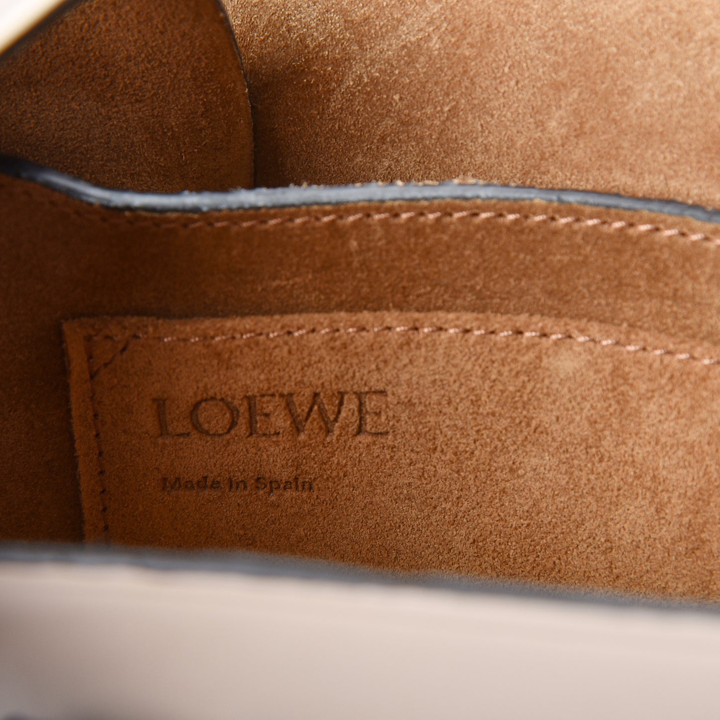 Soft Calfskin Small Gate Crossbody Bag Marine Light Oat