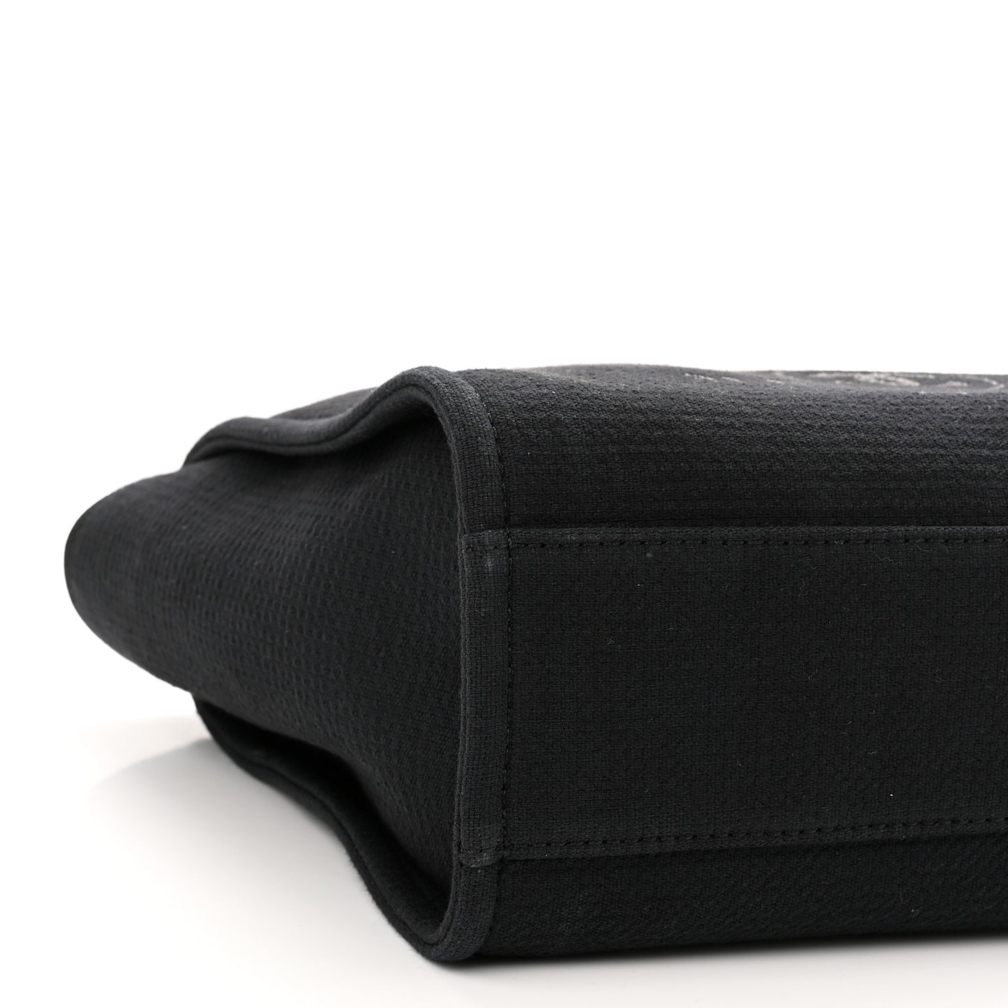 Mixed Fibers Small Deauville Tote Black