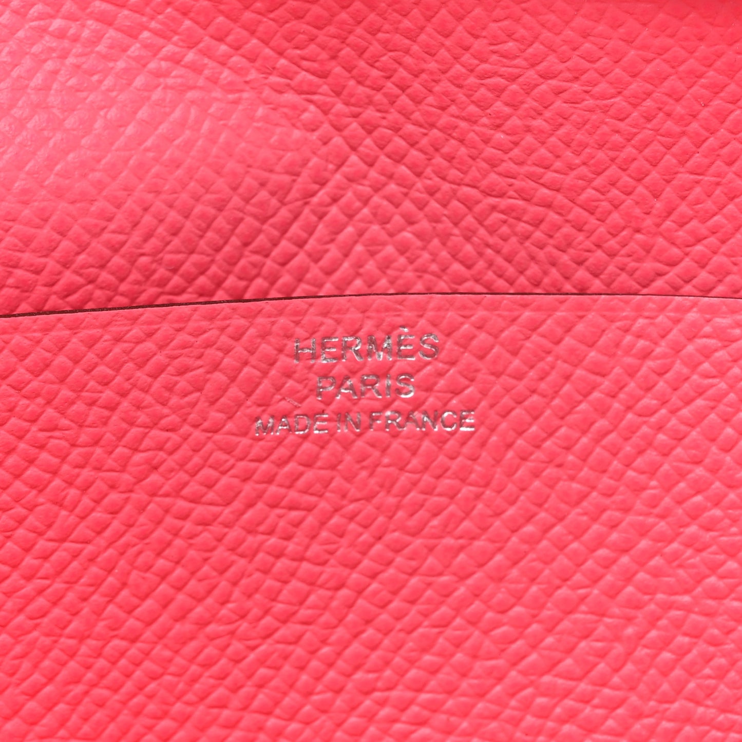 Epsom Bearn Gusset Wallet Rose Lipstick