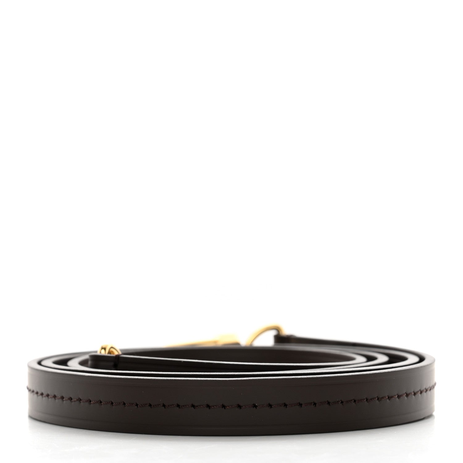 Louis Vuitton Calfskin Croisette Shoulder Strap Brown 2 of 3