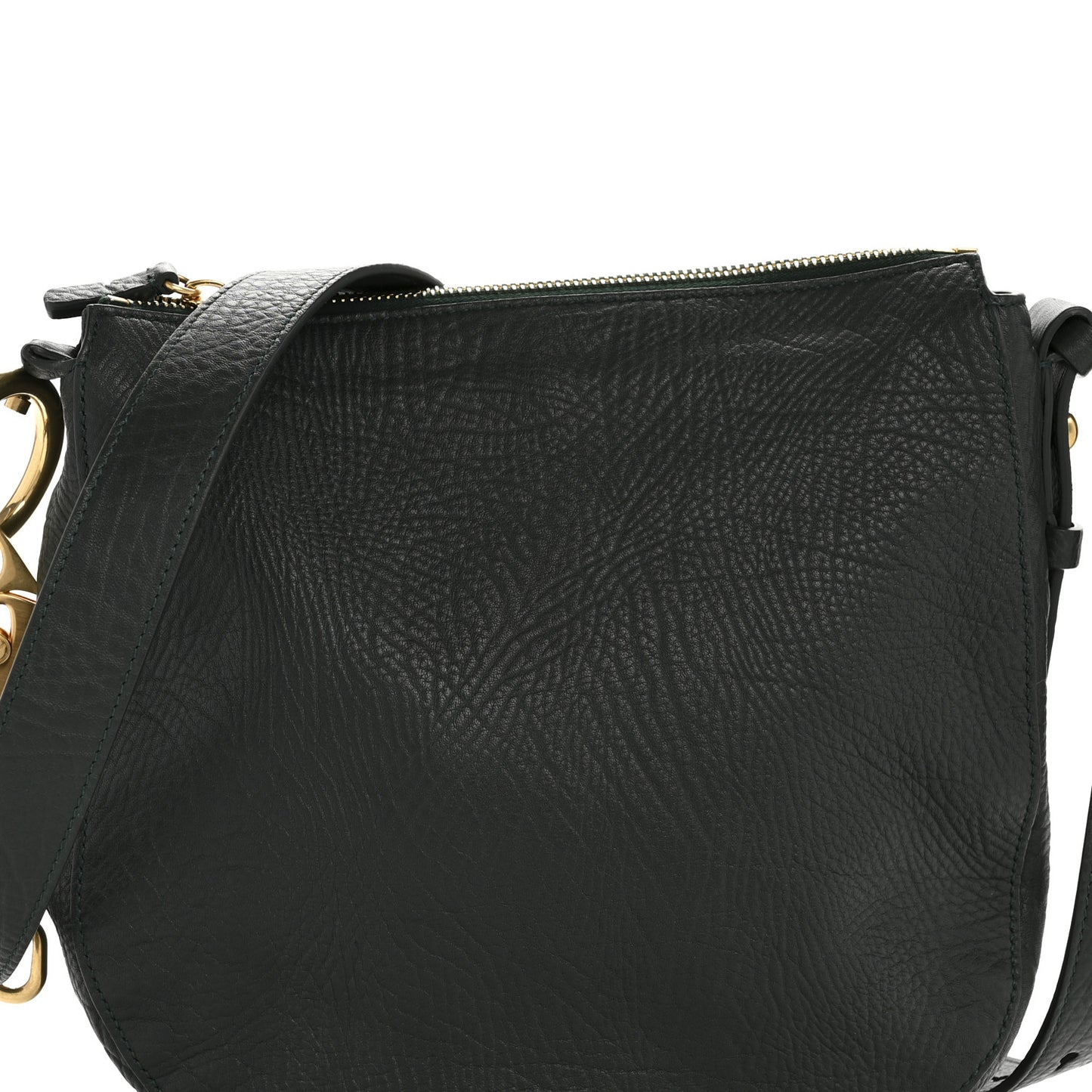 Grainy Calfskin Small Knight Bag Vine