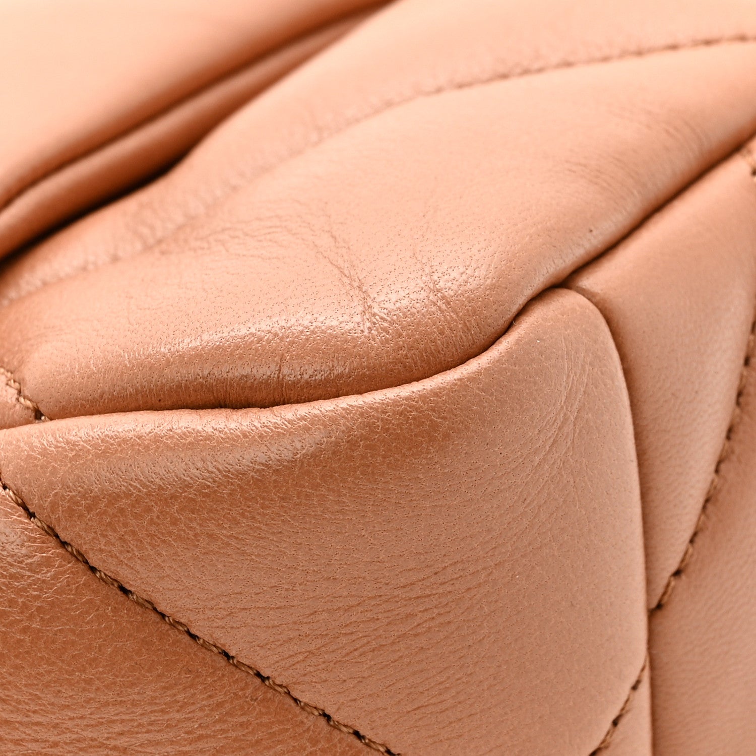 Chanel Lambskin Quilted Medium Chanel 19 Flap Brown 12 of 17
