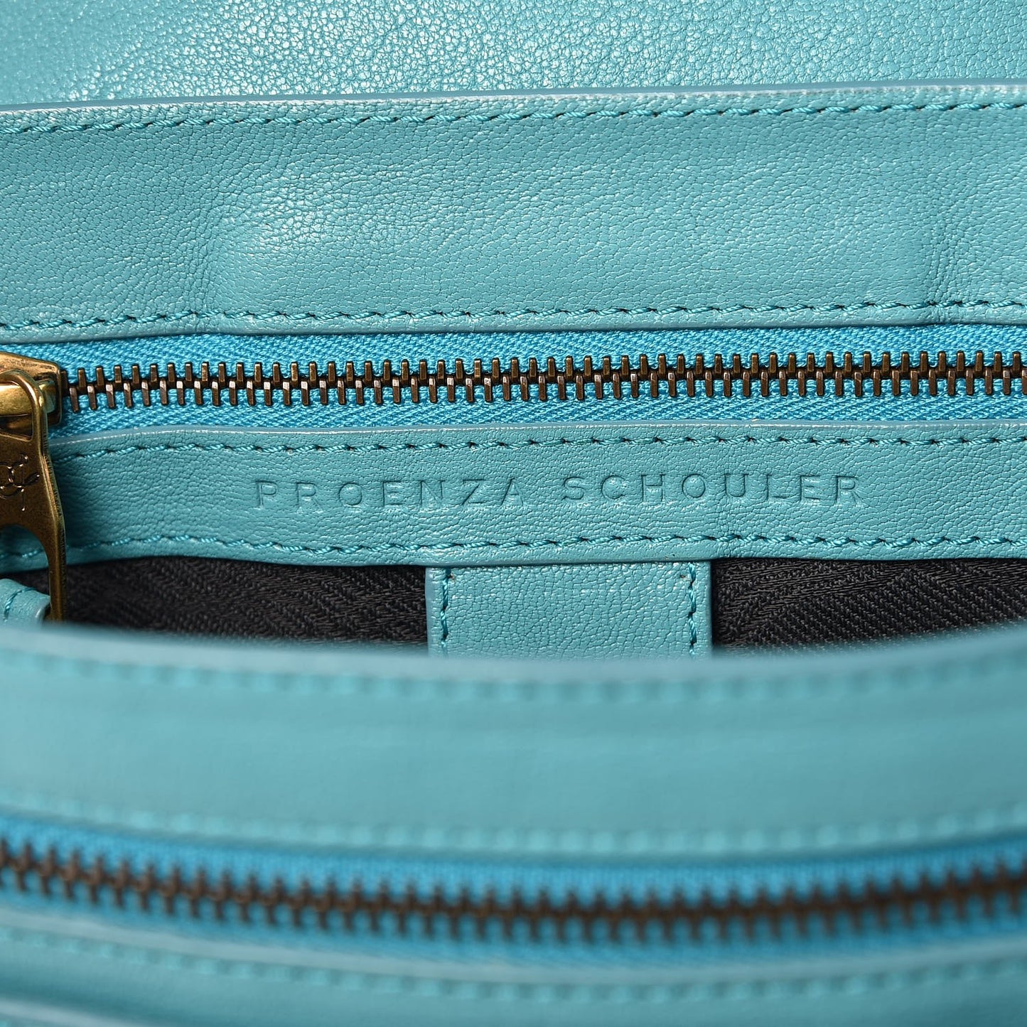 Lambskin Medium PS1 Satchel Lagoon