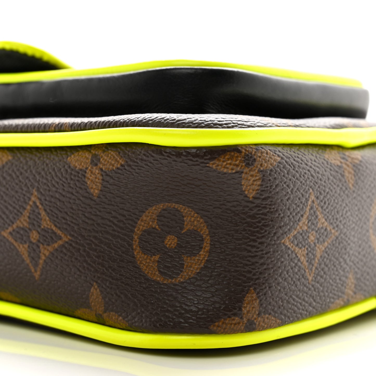 Monogram Macassar Christopher Wearable Wallet Fluorescent Yellow