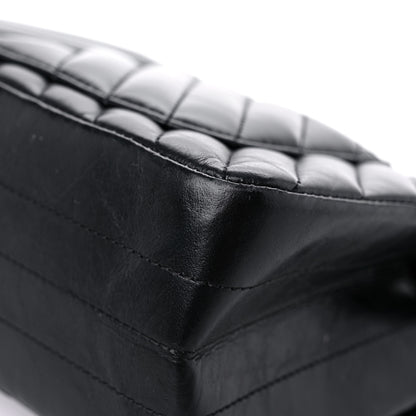 Chanel Aged Calfskin Chevron Quilted 2.55 Reissue Mini Flap So Black 11 of 14