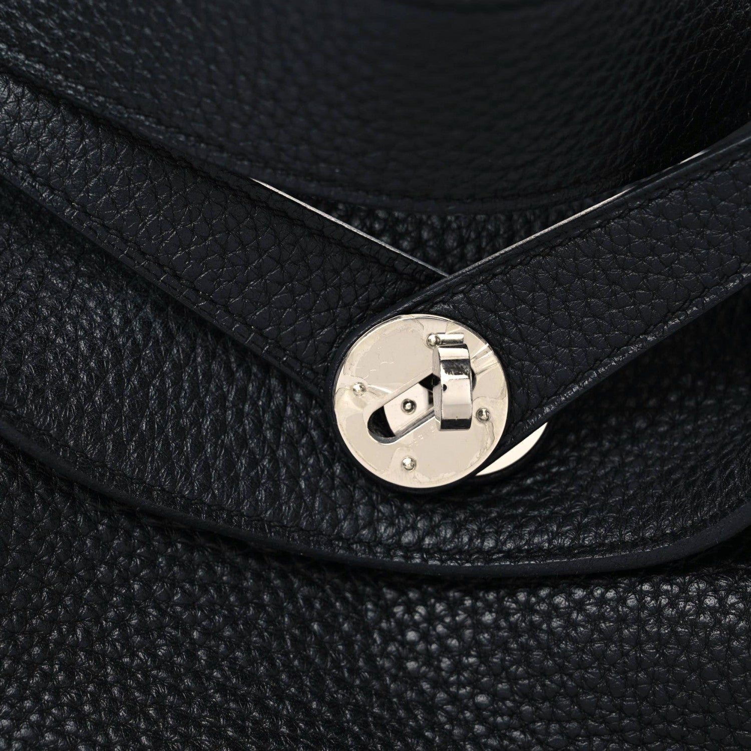 Hermes Taurillon Clemence Lindy 34 Black 12 of 12