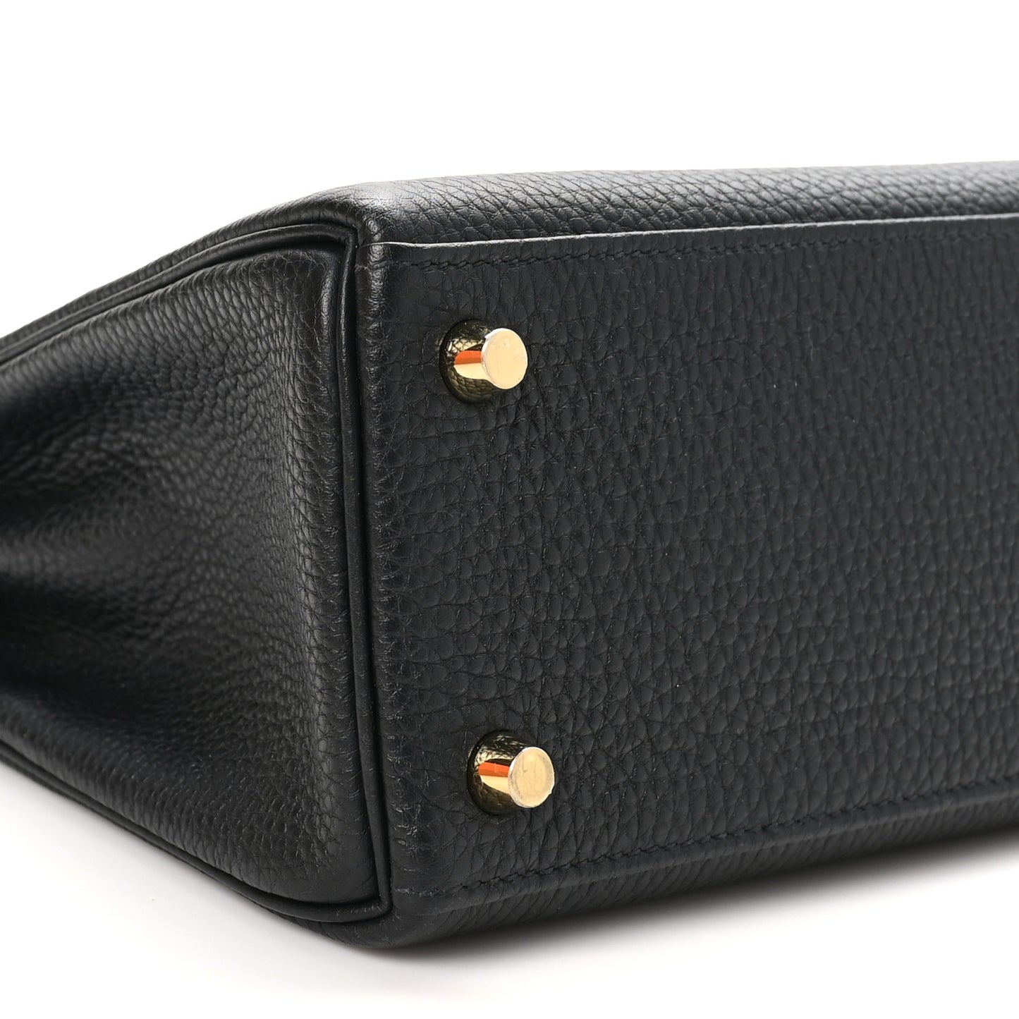 Togo Lizard Kelly Retourne Touch 25 Black