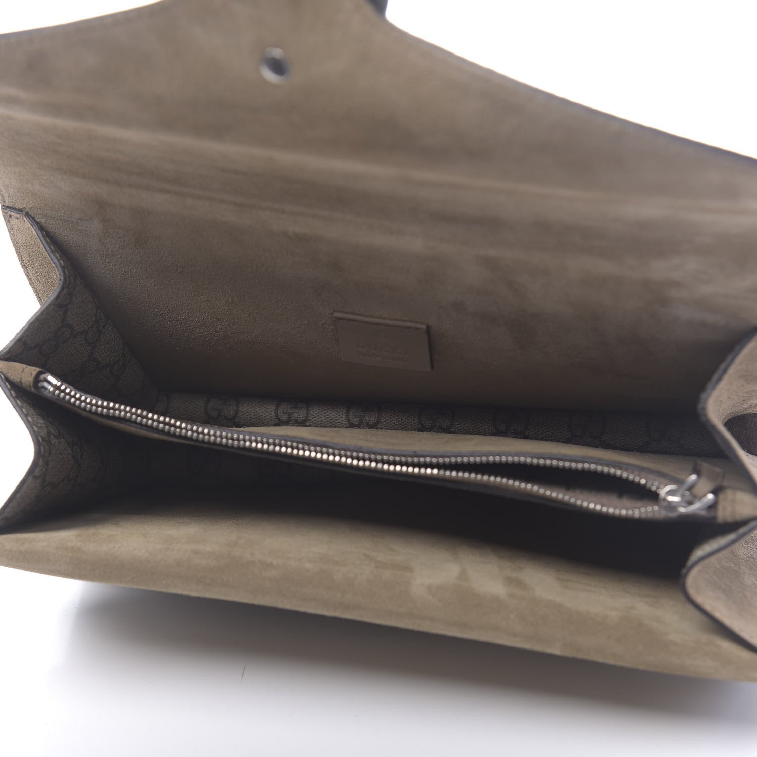 Gucci GG Supreme Monogram Small Dionysus Shoulder Bag Taupe 5 of 10