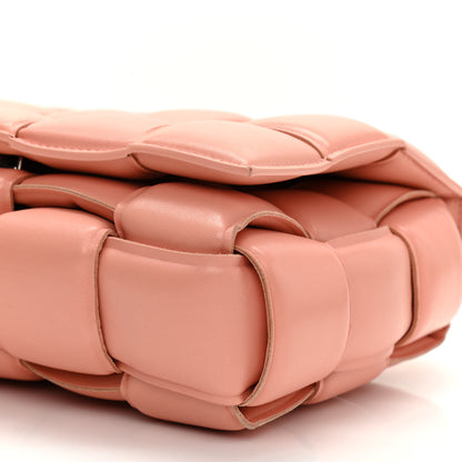 Bottega Veneta Nappa Maxi Intreccio Padded Cassette Crossbody Bag Peachy 10 of 11