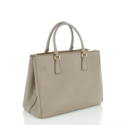 Prada Saffiano Medium Galleria Double Zip Tote Argilla 3 of 9