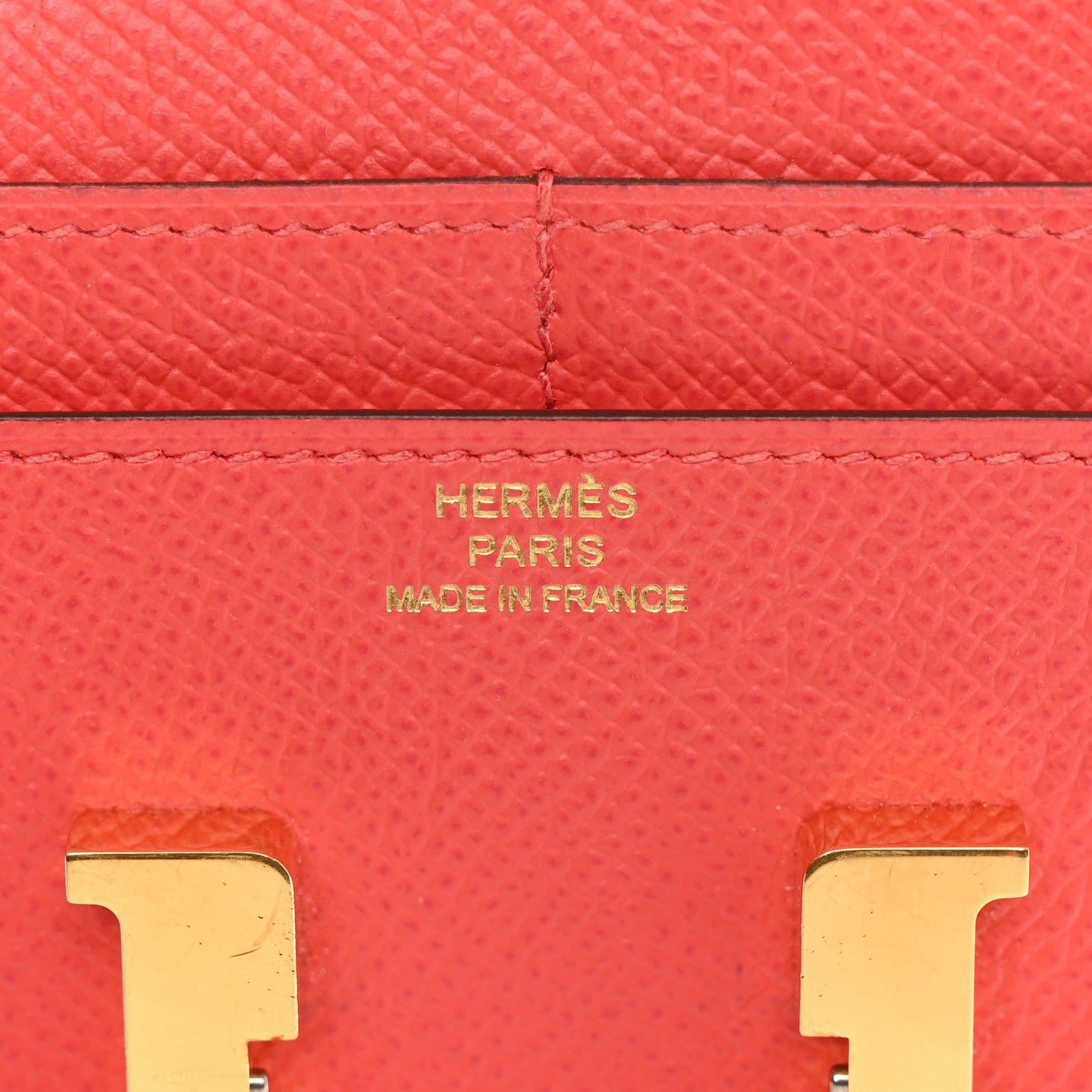 Hermes Epsom Constance Short Wallet Rose Jaipur 6 of 8