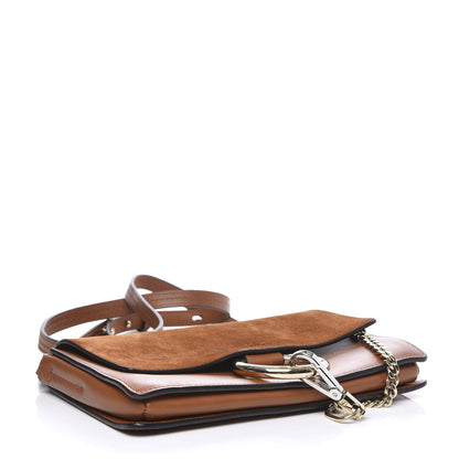 Chloe Suede Calfskin Small Faye Shoulder Bag Woody 3 of 10
