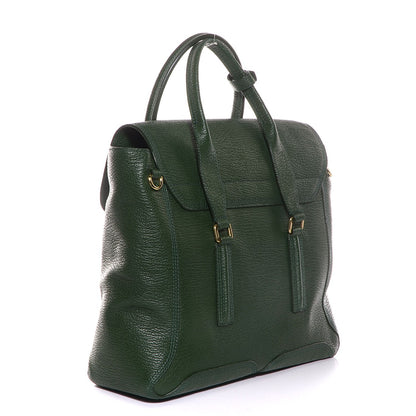 3.1 Phillip Lim 3.1 Textured Leather Large Pashli Satchel Jade 3 of 11