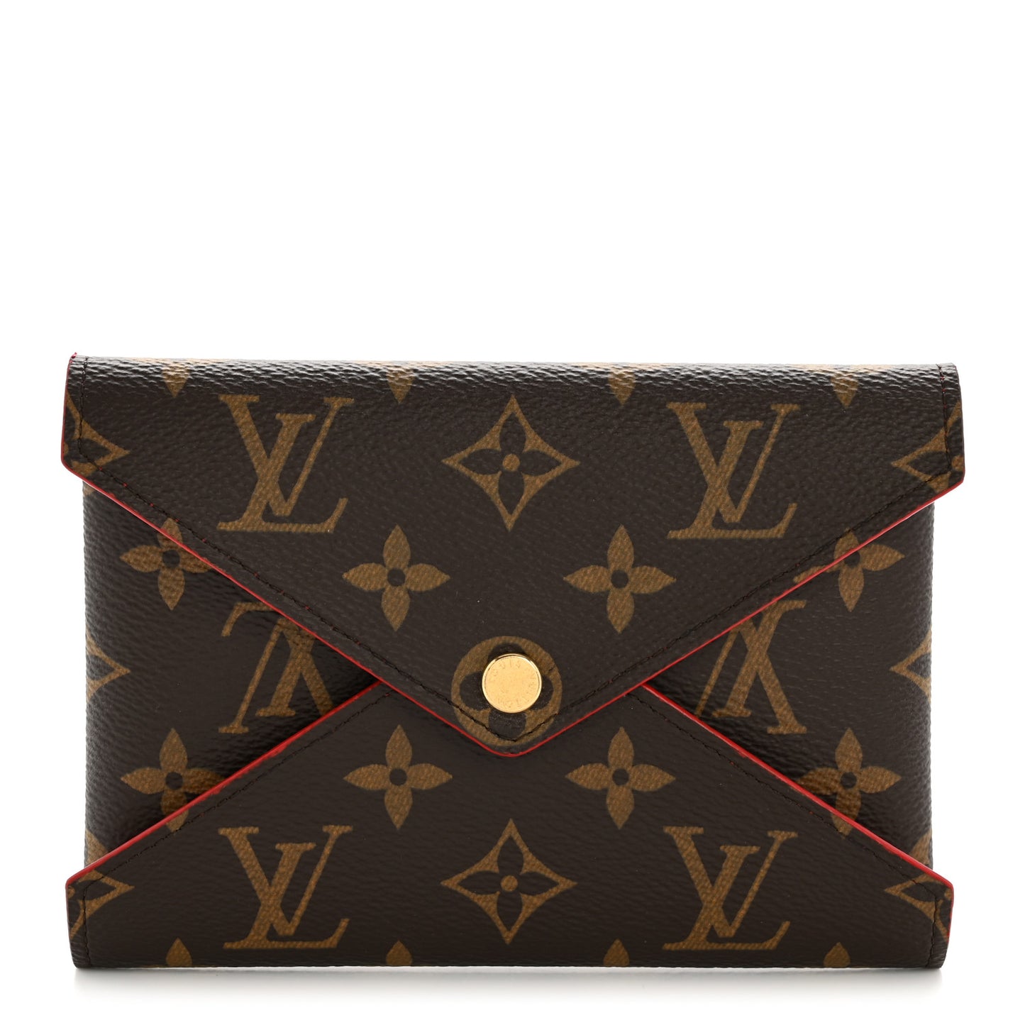 Monogram Medium Kirigami Pochette Insert Coquelicot