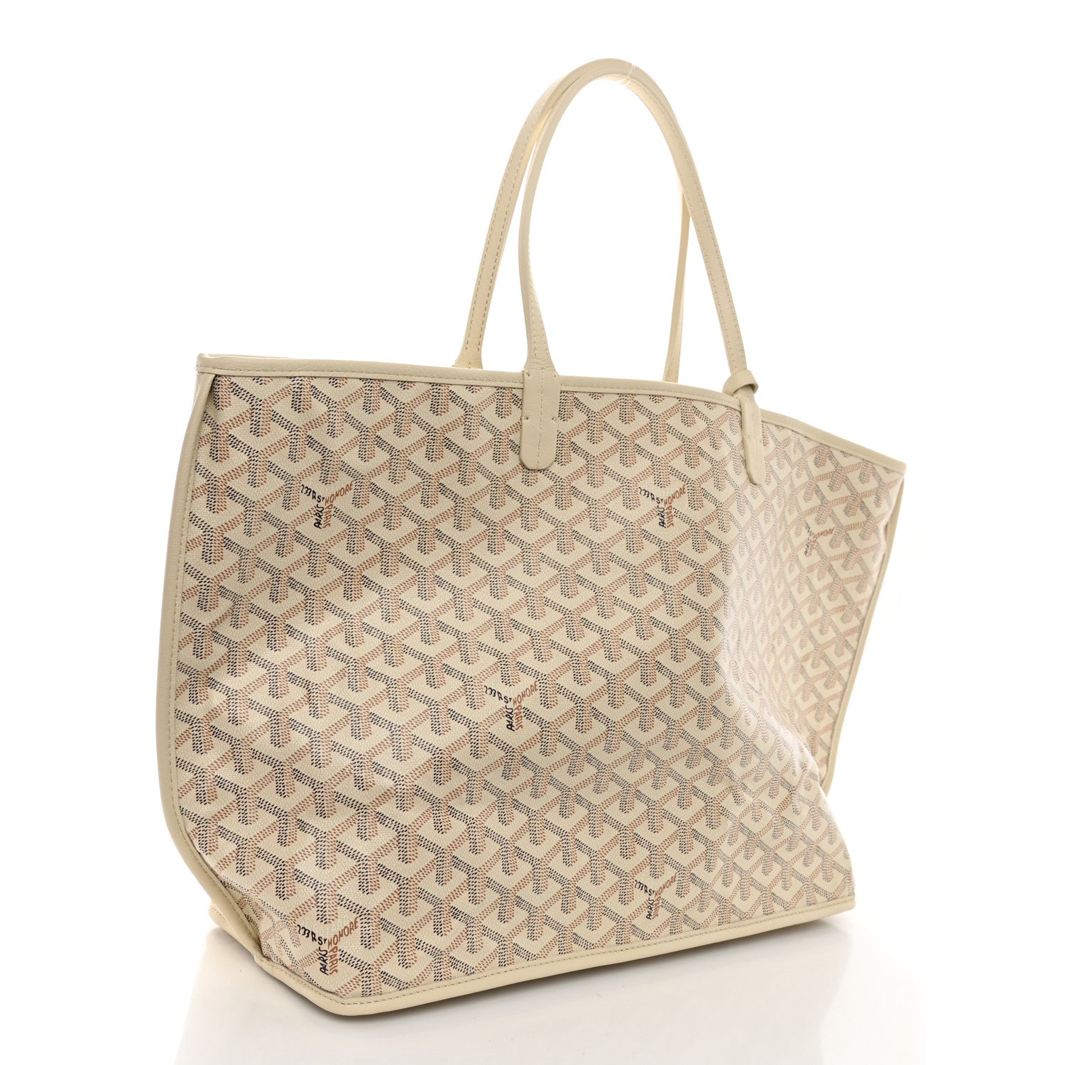 Goyard Goyardine Embroidered Seahorse Reversible Anjou PM Sand 5 of 19