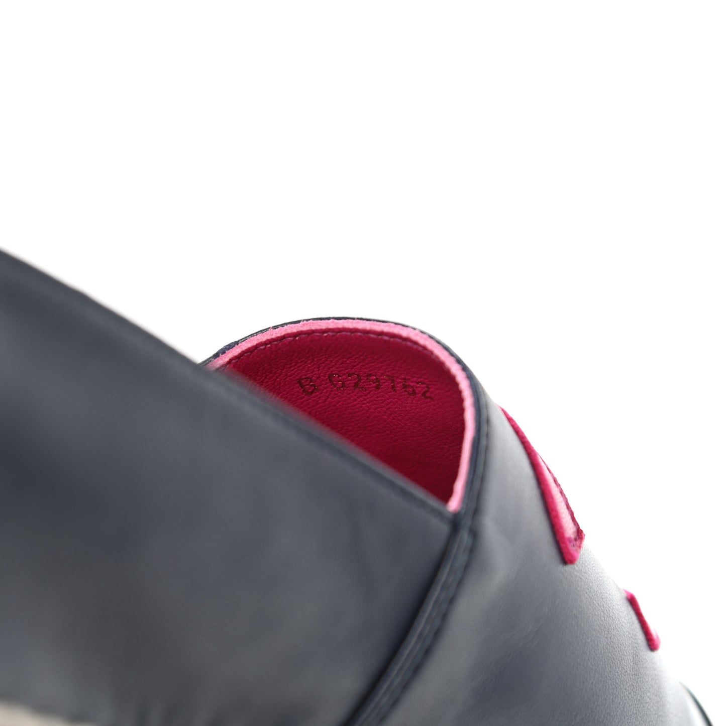 Lambskin CC Espadrilles 41 Navy Fuchsia Black